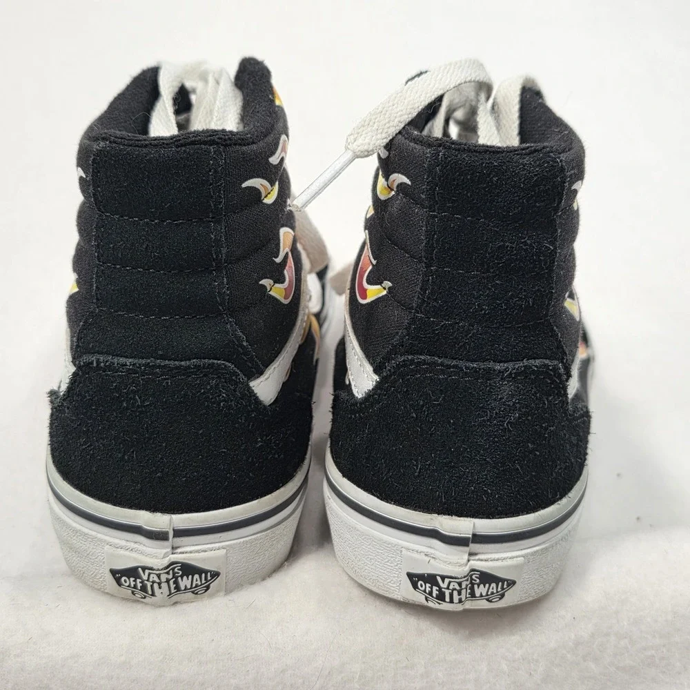 VANS Filmore Hi Flame Camo Sneakers Size 4 Youth